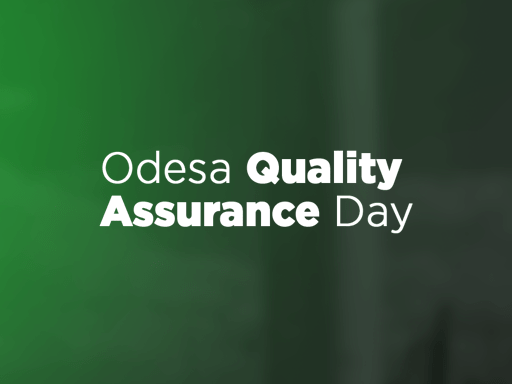 Odesa Quality Assurance Day, May 10. Odesa, Ukraine. Offline