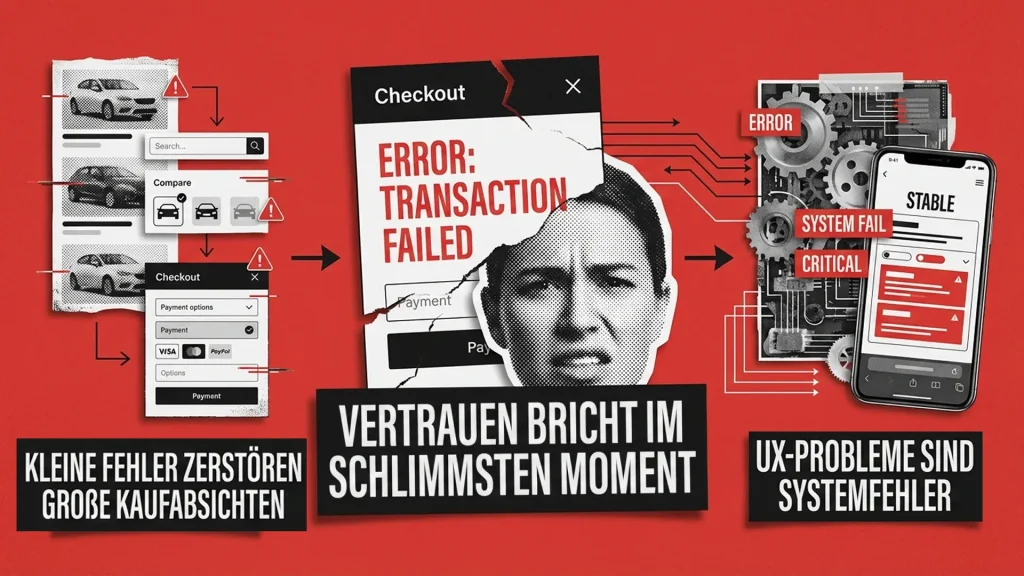 Warum E-Commerce-Lösungen für die Automobilbranche Kunden verlieren und wie Tests Abhilfe schaffen Warum E-Commerce-Lösungen für die Automobilbranche Kunden verlieren und wie Tests Abhilfe schaffen