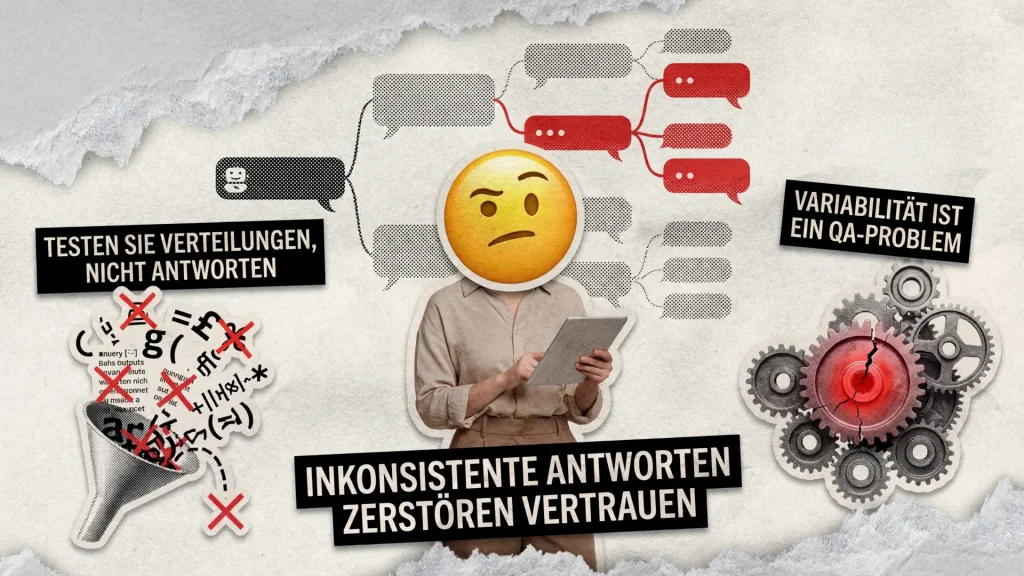 Wie wir Chatbots bewerten, die unterschiedliche Antworten auf dieselbe Frage geben Wie wir Chatbots bewerten, die unterschiedliche Antworten auf dieselbe Frage geben