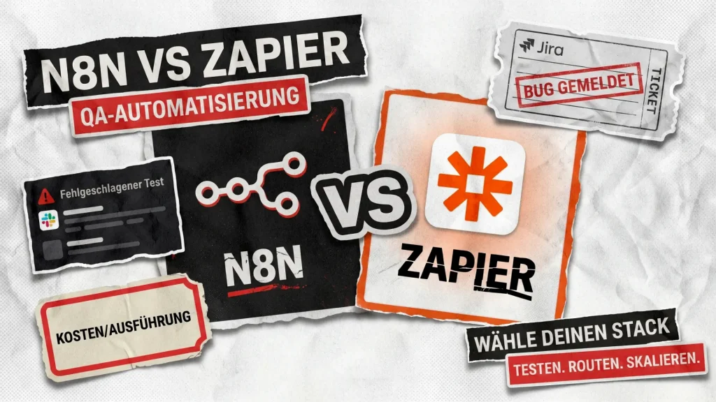 n8n vs. Zapier: Welches System passt besser zu Ihrem Test-Workflow? n8n vs. Zapier: Welches System passt besser zu Ihrem Test-Workflow?