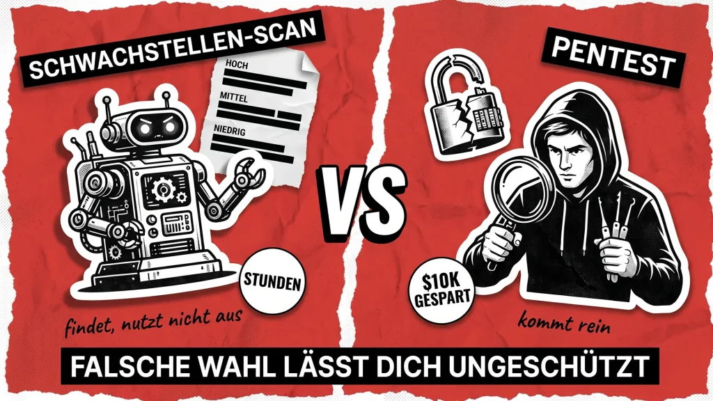 Penetrationstests vs. Schwachstellenscans: Was brauchen Sie wann? Penetrationstests vs. Schwachstellenscans: Was brauchen Sie wann?