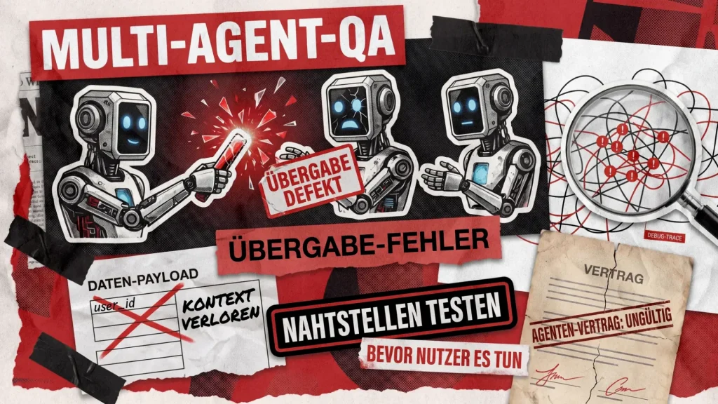Testen von Multiagenten-KI-Systemen: Wie man Übergabefehler erkennt, bevor sie die Benutzer erreichen Testen von Multiagenten-KI-Systemen: Wie man Übergabefehler erkennt, bevor sie die Benutzer erreichen