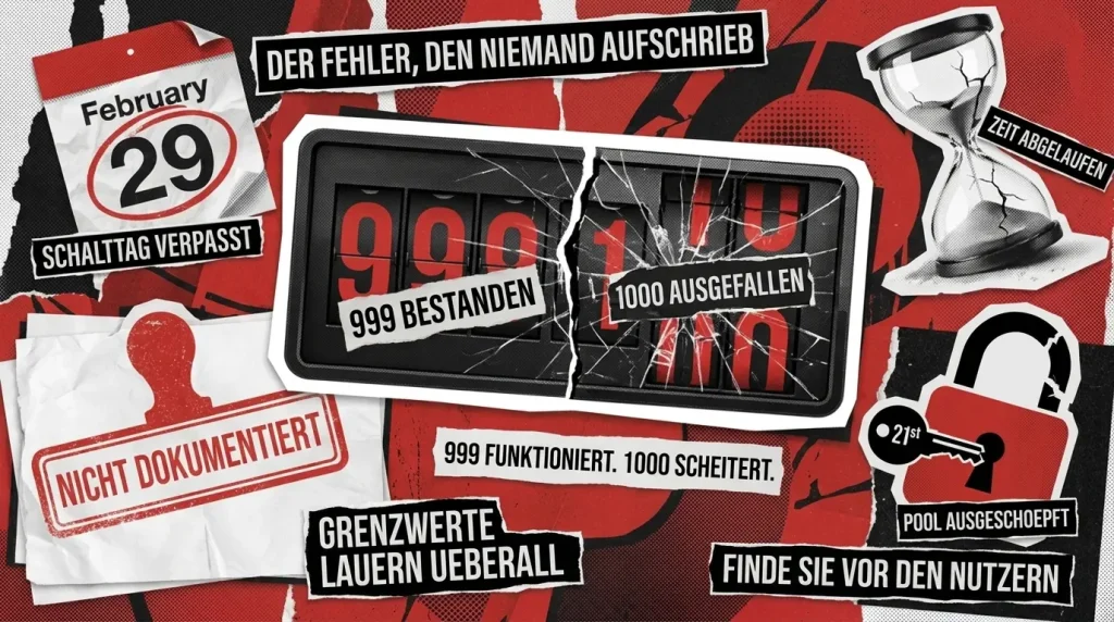 Grenzwertanalyse: Die Testmethode im funktionalen Testing, die Off-by-One-Fehler aufdeckt Grenzwertanalyse: Die Testmethode im funktionalen Testing, die Off-by-One-Fehler aufdeckt