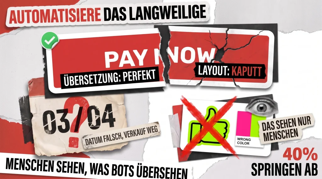 Wie man Lokalisierungstests automatisiert: Automatisiert vs. Manuell Wie man Lokalisierungstests automatisiert: Automatisiert vs. Manuell