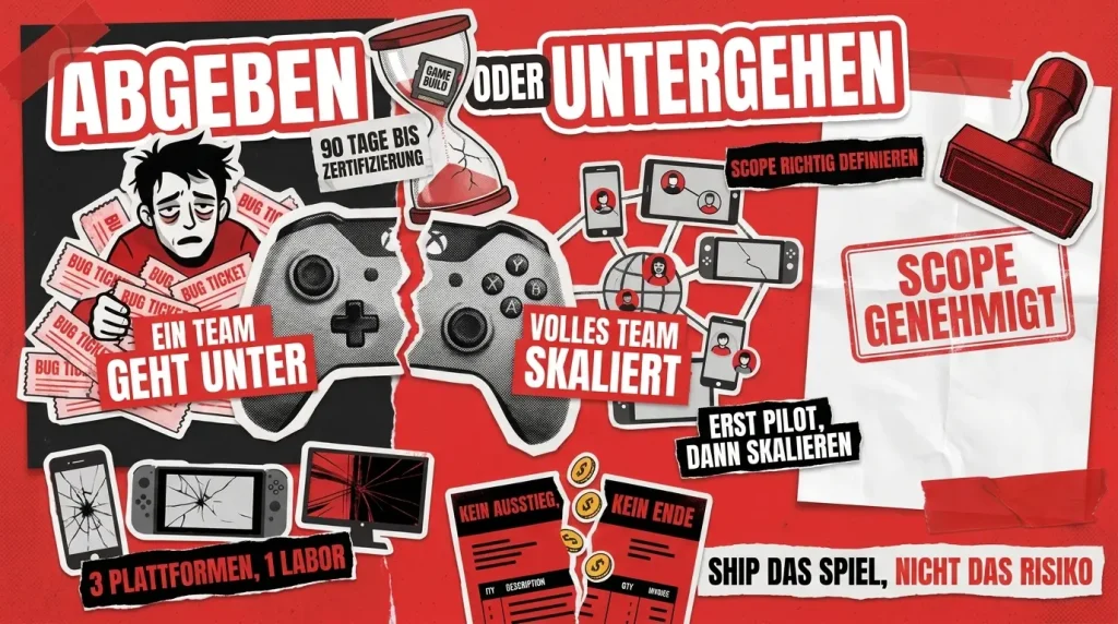 Outsourcing von Spieletests: Wann man die Qualitätssicherung auslagern sollte und wie man den Umfang festlegt Outsourcing von Spieletests: Wann man die Qualitätssicherung auslagern sollte und wie man den Umfang festlegt