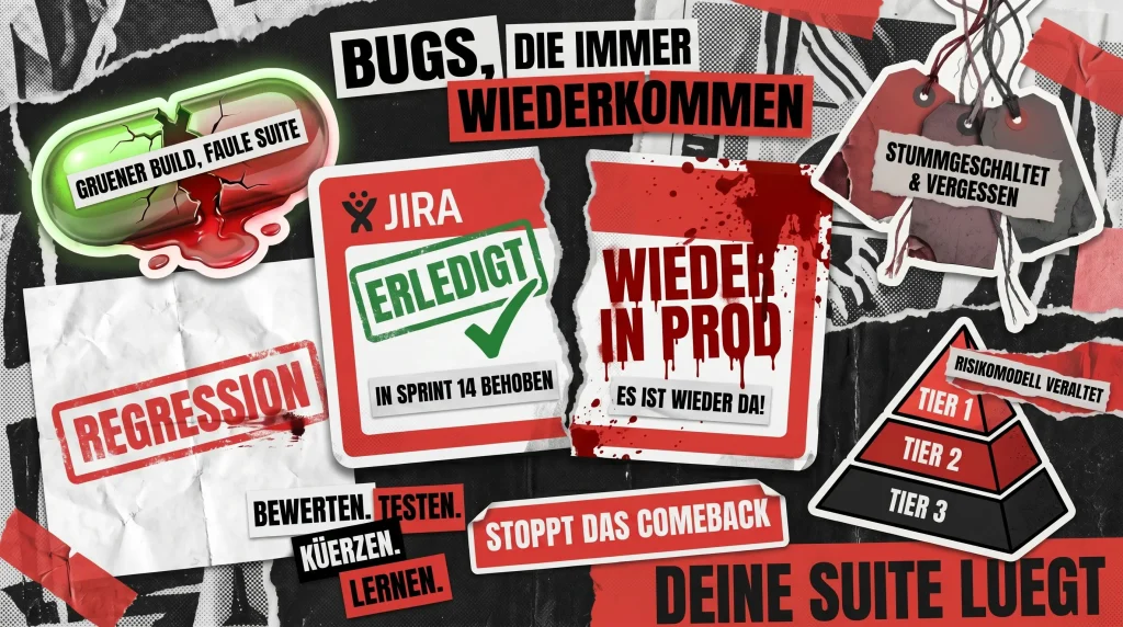 Strategie für Regressionstests: Verhindern, dass Fehler in jeder neuen Version wieder auftreten Strategie für Regressionstests: Verhindern, dass Fehler in jeder neuen Version wieder auftreten