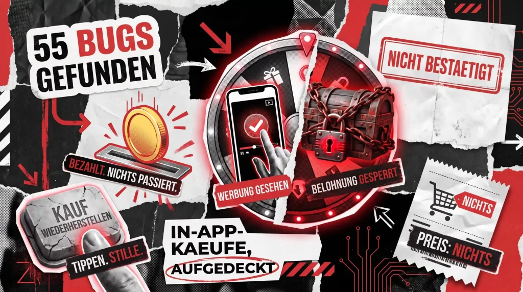 QAwerk Bug Crawl Digest #3: Fehler beim Testen von In-App-Käufen QAwerk Bug Crawl Digest #3: Fehler beim Testen von In-App-Käufen