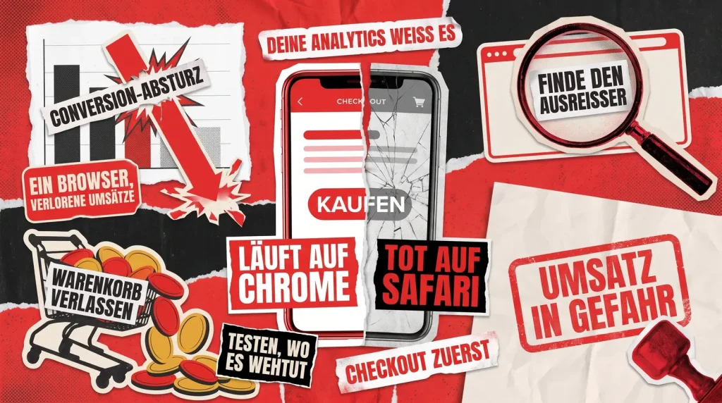 Website-Kompatibilitätstests: Eine Methode nach Conversion-Rate für E-Commerce Website-Kompatibilitätstests: Eine Methode nach Conversion-Rate für E-Commerce